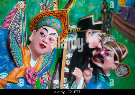 Haw Par Villa, das ehemalige Tiger Balm Gardens. Eine ungewöhnliche orientalische Themenpark in Singapur Stockfoto