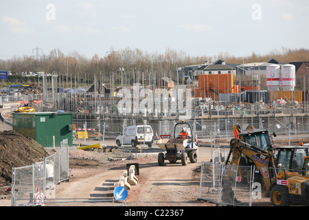 neue Wohnungen gebaut Stockfoto