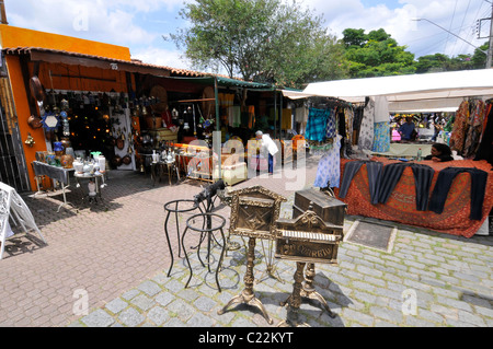 Handwerk Messe, Embu Das Artes, São Paulo, Brasilien Stockfoto