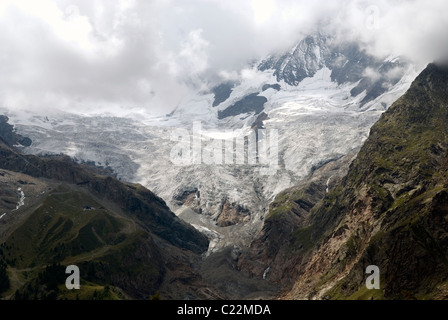 Gebühr, Glacier, Saas Fee, Saastal, Wallis, Schweiz, Alpen Stockfoto