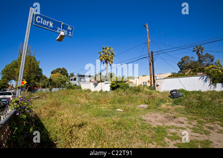 Venedig-Gemeinschaftsgarten, Los Angeles, Kalifornien Stockfoto