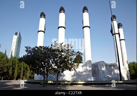 Monumento A Los Niños Heroes-Mexiko-Stadt Stockfoto