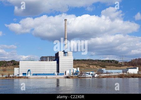 Atomkraftwerk Kruemmel in der Nähe von Geesthacht, Schleswig-Holstein, Deutschland Stockfoto