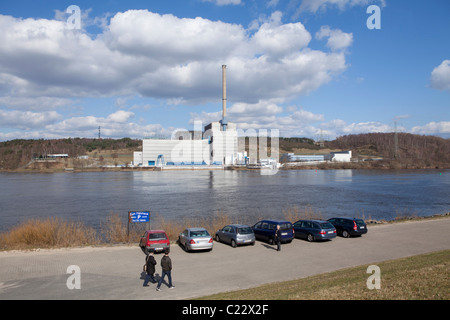 Atomkraftwerk Kruemmel in der Nähe von Geesthacht, Schleswig-Holstein, Deutschland Stockfoto