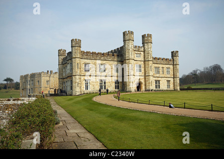 Leeds Castle in Kent, England Stockfoto