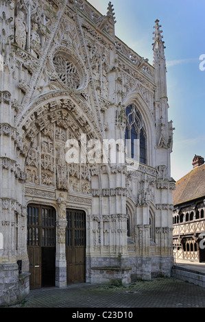 Kapelle des Heiligen Geistes / Chapelle du Saint-Esprit, Rue, Bucht der Somme Picardie, Frankreich Stockfoto