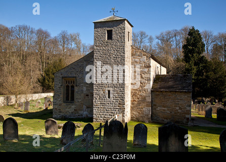 St Gregory Minster, Kirkdale in der Nähe von Kirkby Moorside, North Yorkshire Stockfoto