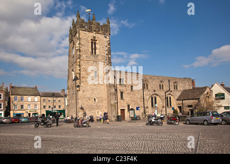 Trinity Church die Heimat des grünes Howards Museum, Market Place, Richmond, North Yorkshire Stockfoto