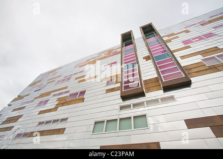 Middlesbrough College auf Teeside, UK, ein neues Gebäude von Hickton Madeley Architekten entworfen. Stockfoto