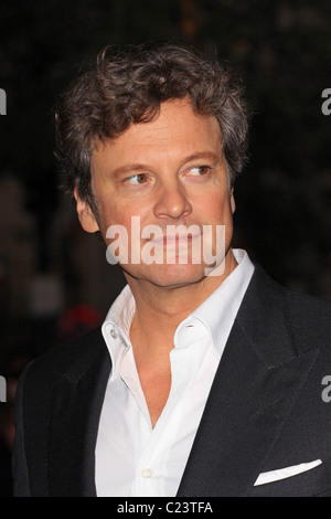 Colin Firth-Premiere von "A Single Man" Zeiten BFI 53. London Filmfestival auf der Vue West End London, England - 16.10.09 Lia Stockfoto