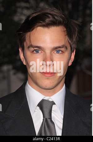 Nicholas Hoult-Premiere von "A Single Man" Mal 53rd BFI London Filmfestival an der Vue West End London, England - 16.10.09 Stockfoto