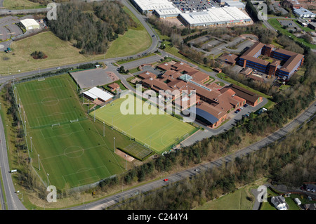 Luftbild Thomas Telford Schule in Shropshire Stockfoto