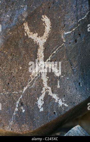 La-Cieneguilla Petroglyph-Standort in der Nähe von Santa Fe, NM Stockfoto