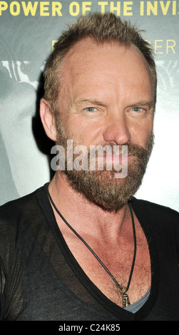 Sting aka Gordon Sumner besucht "The Power von der unsichtbaren Sonne" Buch-Launch-Party in der Urban Zen Center bei Stephen Weiss Stockfoto