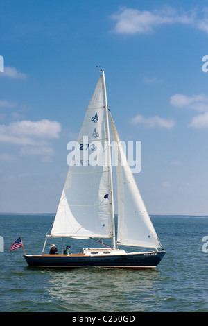 Texoma Sailing Club Icebreaker 3, dritte Segelregatta 2011. Stockfoto