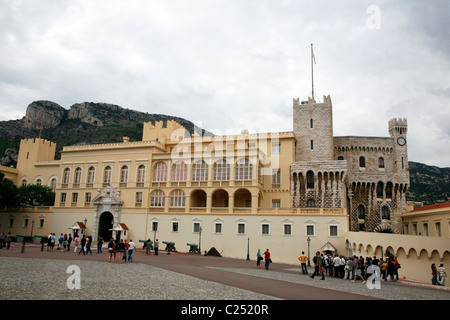 Palais Princier, Monaco Ville, Monaco. Stockfoto