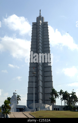 Plaza De La Revolution Havanna Kuba Stockfoto