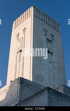 Der Mersey Tunnel Gebäude, Pier Head, Liverpool Stockfoto