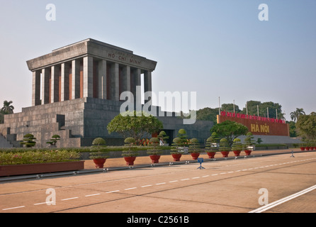 Ho-Chi-Minh-Mausoleum in Hanoi. Vietnam Stockfoto