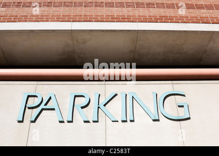 Parken im Zentrum der Stadt Stockfoto