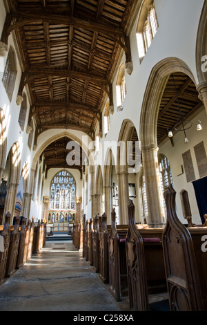 15. Jahrhundert St. Michael der Erzengel am North Cadbury bildet Teil der Camelot Group der Pfarreien Stockfoto