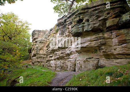 Hetchell Felsen Stockfoto