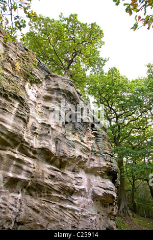 Hetchell Felsen Stockfoto