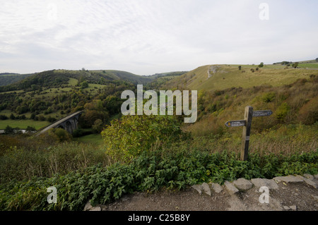 Monsal Dale - Peak District Stockfoto