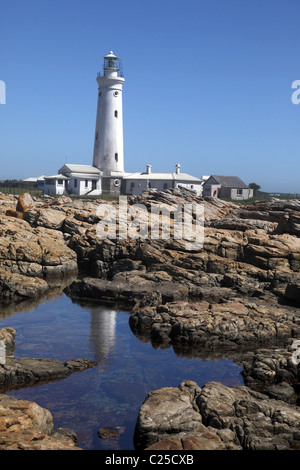 WEIßES CAPE ST FRANCIS Leuchtturm CAPE ST. FRANCIS EASTERN CAPE Südafrika 26. Januar 2011 Stockfoto