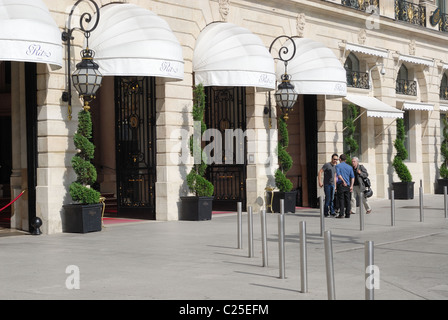 Das luxuriöse Hotel Ritz In Paris Frankreich. Stockfoto