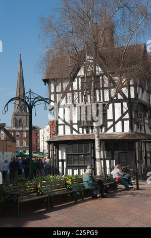 Das alte Haus-Museum in Hereford Stockfoto