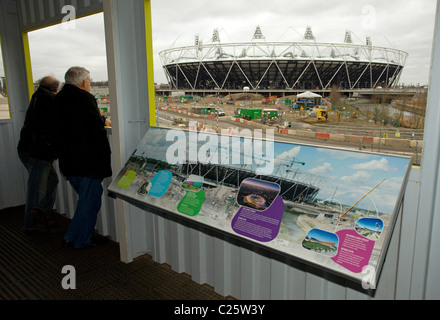 Die Ansicht-Röhre ist ein Sozialunternehmen und Gemeinschaft Veranstaltungsort befindet sich auf der Greenway neben dem Olympischen Park. Stockfoto