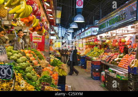 La Boqueria Markt, Barcelona, Katalonien, Spanien Stockfoto