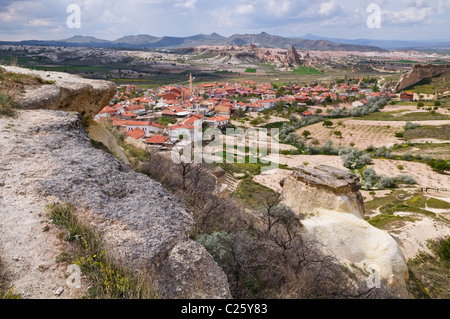 Geben Sie auf Nevshehir von Rock Spitze. Stockfoto