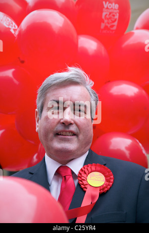 Iain Gray Kampagnen für schottische Labour. Stockfoto