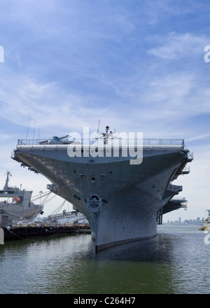 USS Hornet, Flugzeugträger der US Navy Essex-Klasse - Alameda, Kalifornien USA Stockfoto