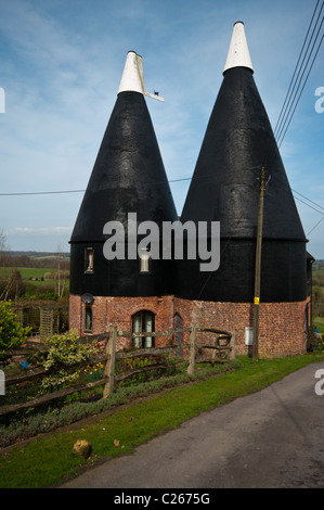 Oast House Udimore East Sussex England Stockfoto