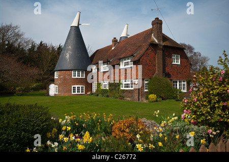 Oast House Udimore East Sussex England Stockfoto