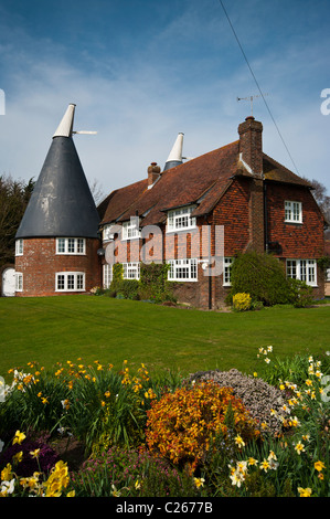 Oast House Udimore East Sussex England Stockfoto