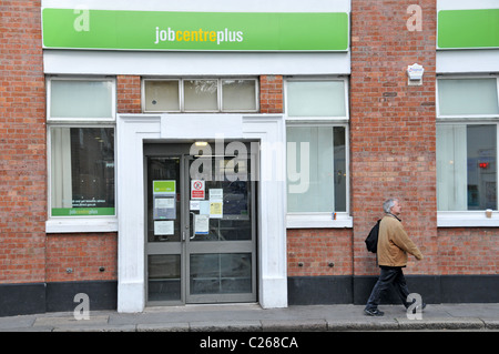 Job Centre Plus Job Center Beschäftigung Büro Arbeitslosigkeit Stockfoto