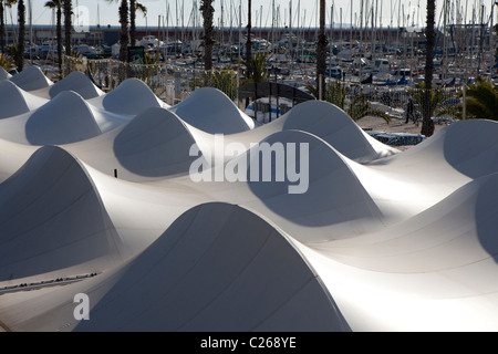 Olympischer Hafen, Barcelona, Spanien Stockfoto