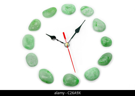 steinerne Zifferblatt, Konzept der Zeit Stockfoto