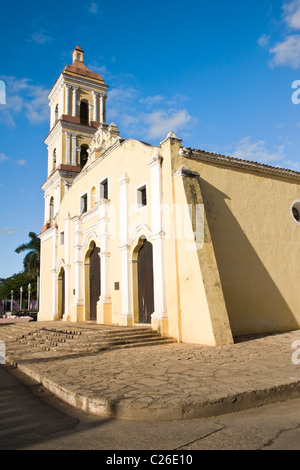 San Juan Bautista oder Bürgermeister Gemeindekirche, Remedios, Provinz Santa Clara, Kuba Stockfoto