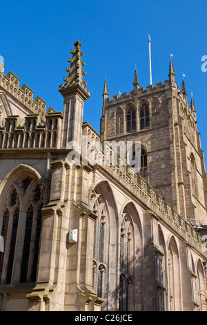 Die Kirche St Mary die Jungfrau Lace Market Nottingham Stadtzentrum Nottinghamshire England GB UK EU Europa Stockfoto