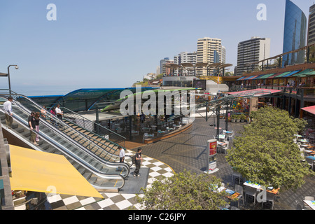 Larcomar Einkaufszentrum, Miraflores, Lima, Peru Stockfoto