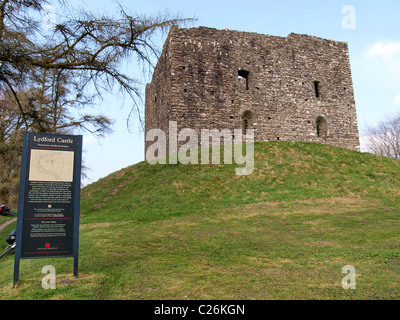 Lydford Castle, Devon, UK Stockfoto