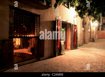 Plaça Fossar de Les Moreres, Born, Barcelona, Spanien Stockfoto