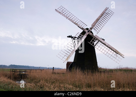 Herringfleet Mühle Herringfleet Suffolk England Großbritannien Stockfoto