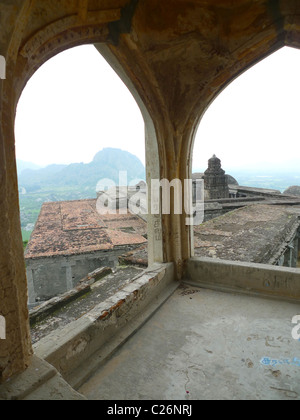 Gingee Fort in Tamil Nadu, Indien Stockfoto