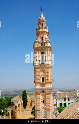 Torre De La Victoria, Estepa. Provinz Sevilla, Andalusien, Spanien Stockfoto